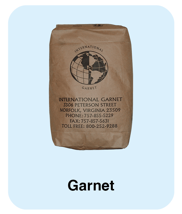 Garnet Filter Media